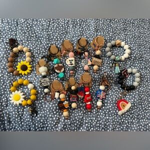 Colorful Keychain Set (set of 13)